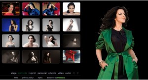 Printscreen de pe site-ul Angelei Gheorghiu