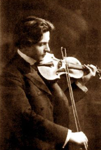 George Enescu şi vioara lui