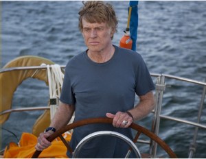 Robert Redford în filmul All Is Lost