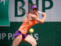 Simona Halep la Roland Garros. Foto: rolandgarros.com