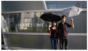 Chloe Cheuk şi Kenny Wong din Hong Kong, fotografiaţi la Linz