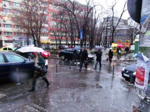 Vedere din Bucureşti. Soarele nu s-a mai arătat de 30 de zile. Foto: Călin Hera