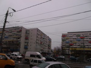 Vedere din Bucureşti. Soarele nu s-a mai arătat de 30 de zile. Foto: Călin Hera