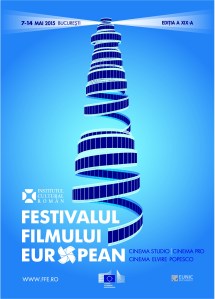 Afişul Festivalului Filmului European ediţia 2015