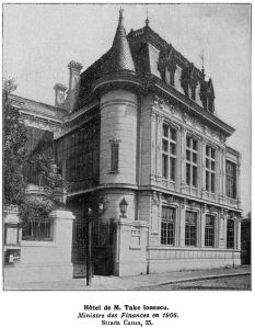 Casa lui Take Ionescu la 1906. Sursa: wikipedia