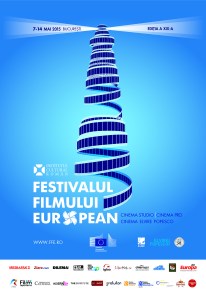 Afișul oficial al Festivalului Filmului European 2015 (ediția a 19-a)