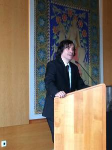 Mircea Cărtărescu a primit Premiul. Sursa: facebook