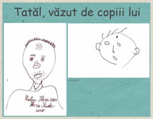 Tatăl, văzut de copiii lui. Sursa: InfoNaiv / arhiva personală