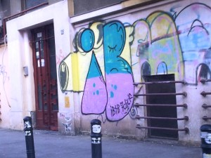 Vedere din București. Aeul color, între Piața Lahovary și Bd. Magheru. Foto cu telefonul: Călin Hera