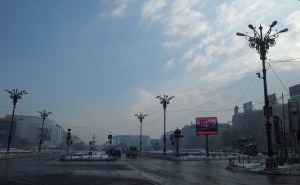 Vedere din București, Piața Unirii. Foto: Călin Hera