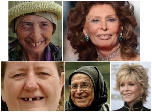 Diferite tipuri de zâmbet. Colaj de Călin Hera