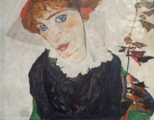 Egon Schiele, Portretul lui Wally Neuzil (1921), Muzeul Leopold, Viena. Foto: Călin Hera