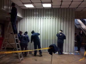 Vedere din București. Atenție, se lucrează la stația de metrou Politehnica! Foto: Călin Hera