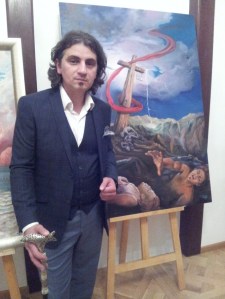 Zoltan Lorencz, „Strigătul mut”. Că dacă n-ar fi, nu s-ar povesti. Foto: Călin Hera