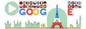 euro google doodle