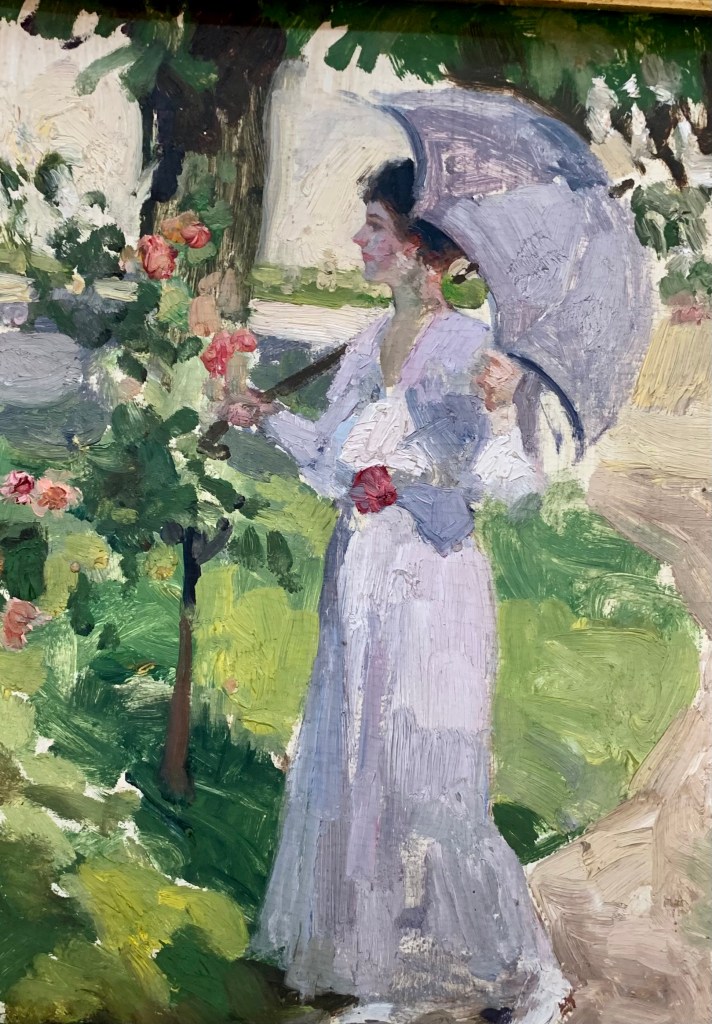 Nicolae Vermont_Femeie cu umbrelă (1890-1900)