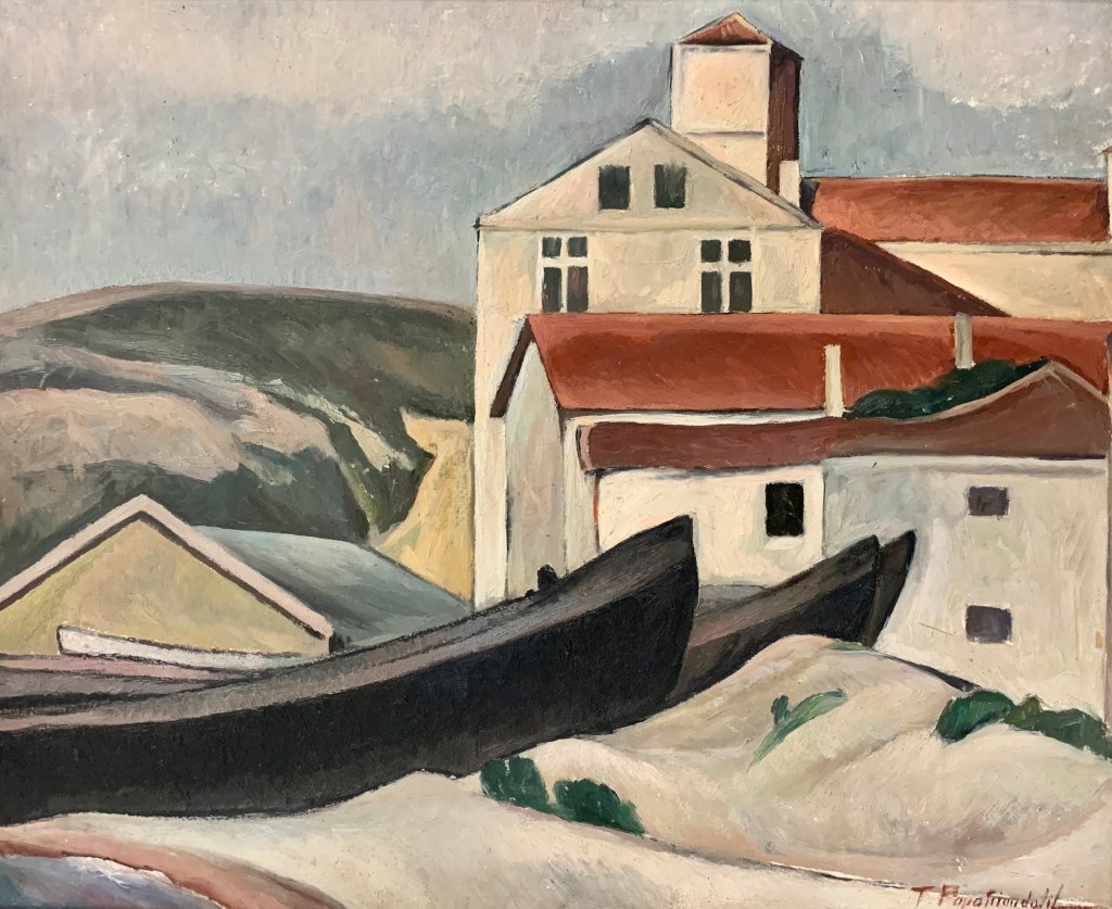 Tache Papatriandafil_Peisaj din Balcic (1927)